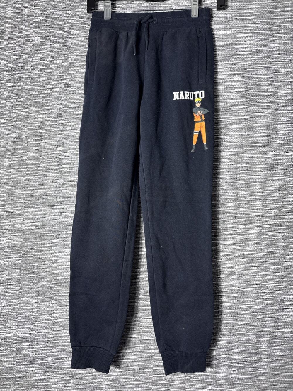 Kids Naruto Joggers Sweatpants, Black, 11-12 Years